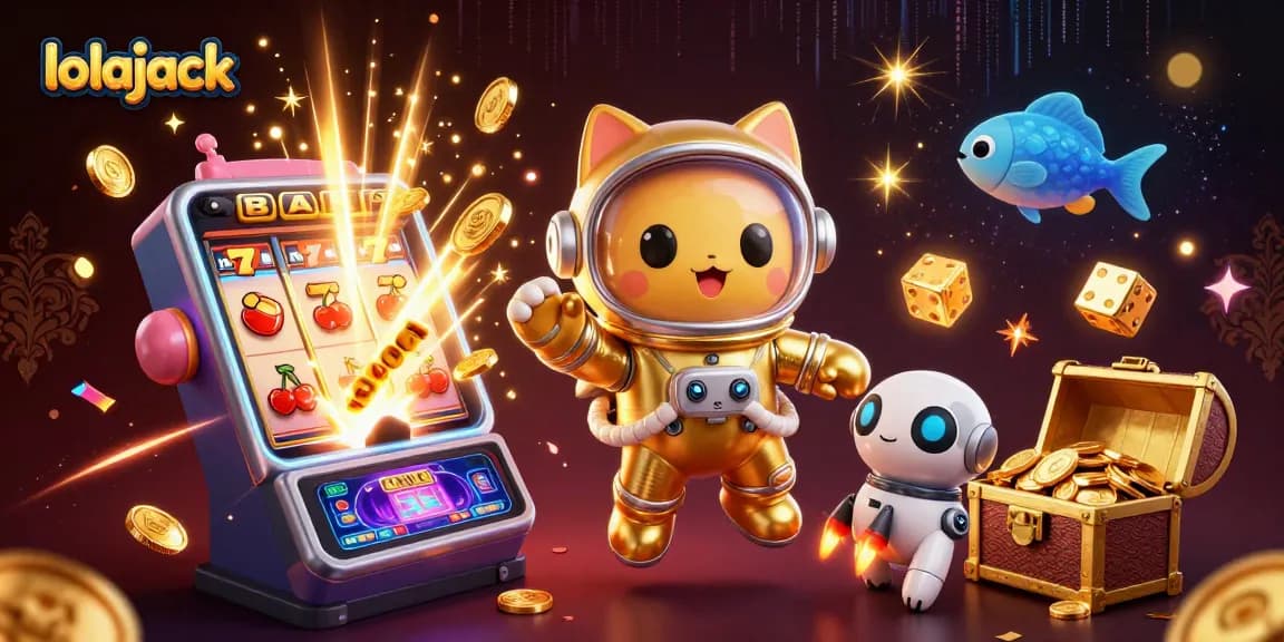 Experience the thrill at lolajack Casino with vibrant games and dynamic jackpot excitement