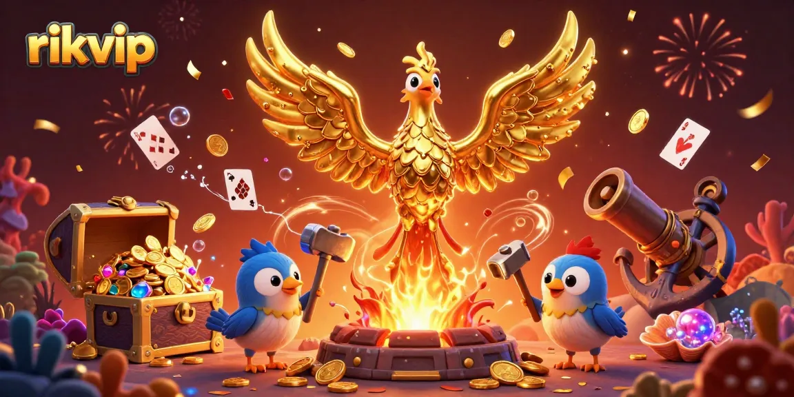 Play thrilling slot games at RIKVIP, where golden chances and adventures unfold!