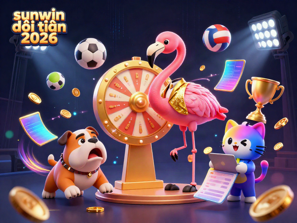 Experience exciting gaming with sunwin đổi thưởng 2026, featuring vibrant characters and dynamic betting elements.